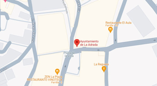 plano Registro Civil Juzgado de Paz La Adrada